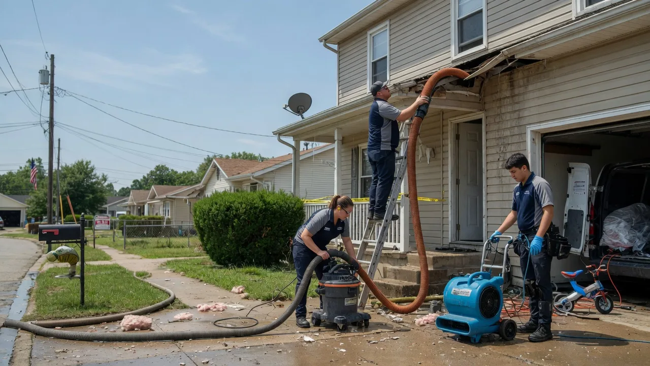 Water Damage Restoration in Mendota, IL near me